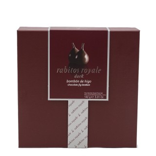 Rabitos Royale Bombón de Higo Chocolate Negro 142gr